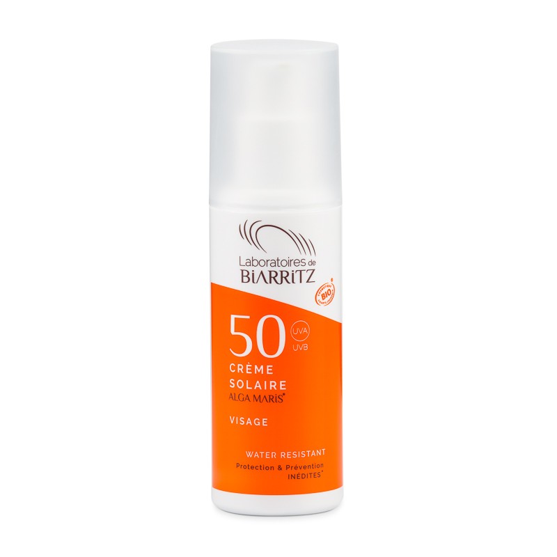 Certified Organic SPF 50 Face Sunscreen